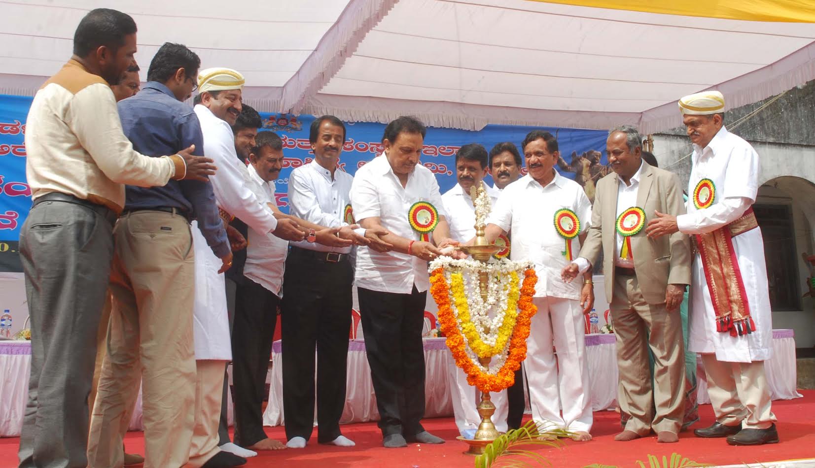 ಗುಡ್ಡೆಮನೆ ಅಪ್ಪಯ್ಯಗೌಡರ ಸ್ಮಾರಕ ನಿರ್ಮಾಣಕ್ಕೆ ಸಹಕಾರ: ಸಚಿವ ಎಂ.ಕೃಷ್ಣಪ್ಪಭರವಸೆ